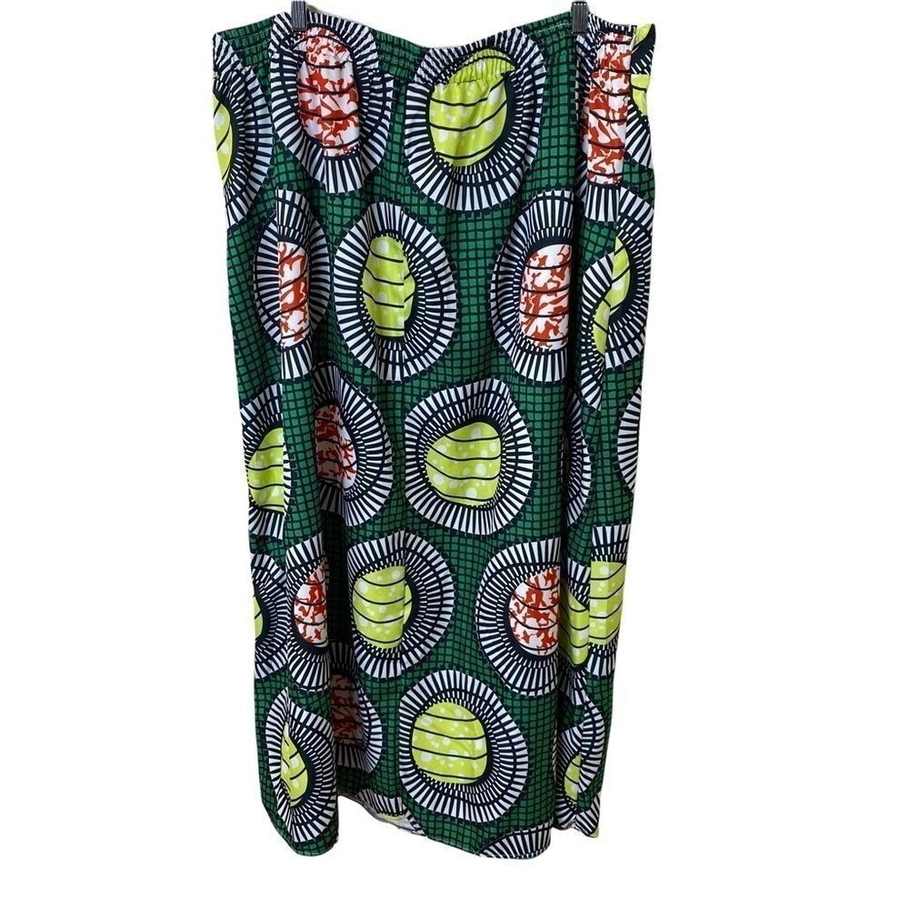 African Print Skirt Sz 20-22